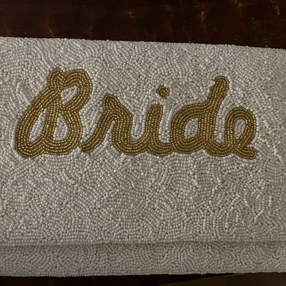 Beaded Bride Purse
